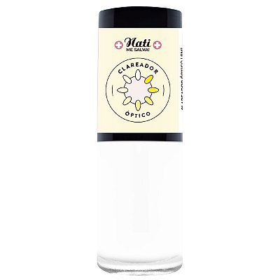 Esmalte Clareador Óptico Branqueador De Unhas Nati Me Salva