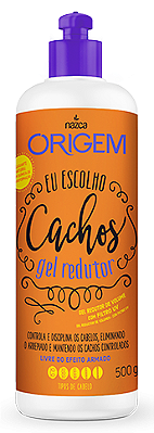 Gel Redutor  De Volume Eu Escolho Cachos Origem 500g