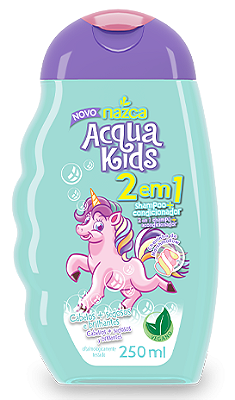 Nazca Acqua Kids Shampoo 2 Em 1 Marshmallow Shampoo+Condicionador 250mL