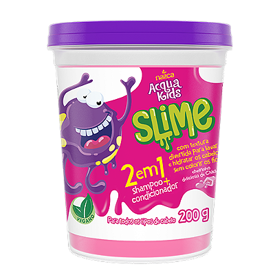 Nazca  Acqua Kids Slime Shampoo 2 Em 1 Chiclete 200g