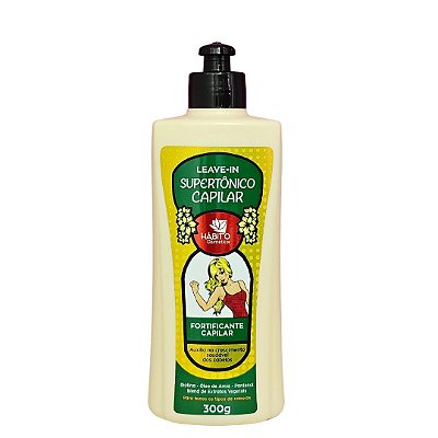 Leave-in Supertônico Capilar Hábito Cosméticos Fortificante Capilar
