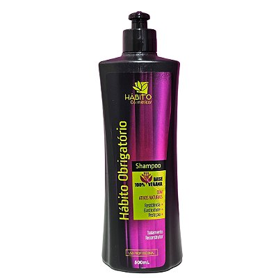 Shampoo Hábito Obrigatório Hábito Cosméticos