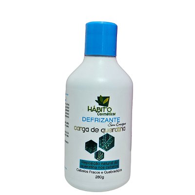 Defrizante Carga De Queratina Hábito Cosméticos
