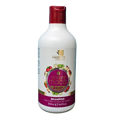 Shampoo Vinagre De Maçã Hábito Cosméticos