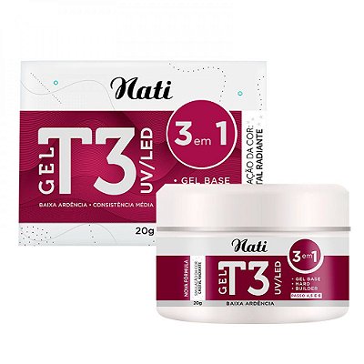 Gel Cristal Radiante T3 Nati Alongamento