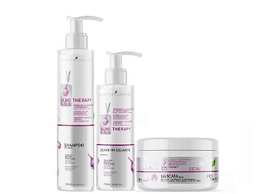 Nathydras Kit Alho Therapy S.O.S 3 Passos