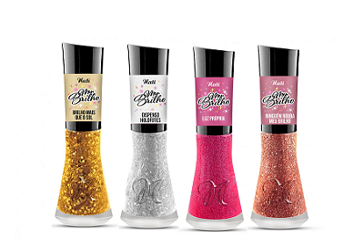 Kit Esmalte Nati Meu Brilho 4 Esmaltes