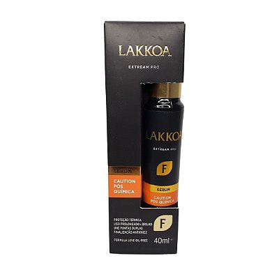 Lakkoa Serum Caution Pós Quimica E Progressiva Une Pontas Duplas 40mL