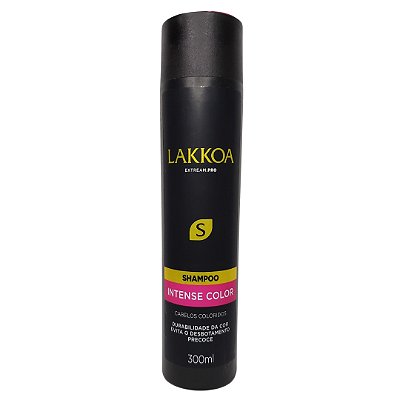 Shampoo Intensificador De Cor Lakkoa Intense Color Cabelos Coloridos 300mL