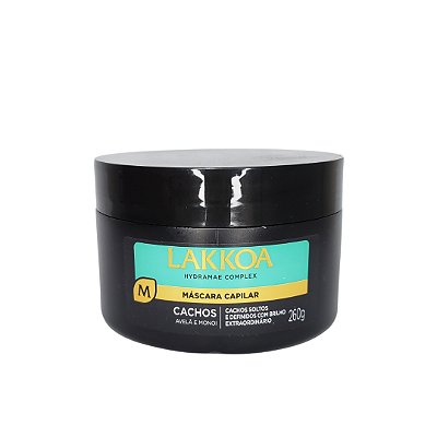 Máscara Capilar Cachos Lakkoa Definição E Brilho Extraordinário 260g