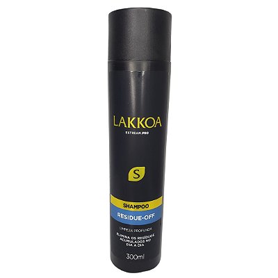 Shampoo Limpeza Profunda Lakkoa Residue-Off Anti Resíduos 300mL
