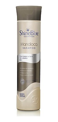 Shampoo Mandioca Hidratação E Fortalecedor Shine Blue 300mL