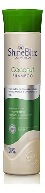 Shampoo Coconut Shine Blue Hidratação E Nutrição Capilar 300mL