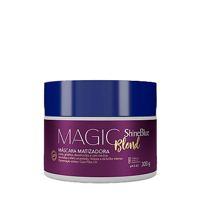 Máscara Matizadora Magic Blond Shine Blue 300g