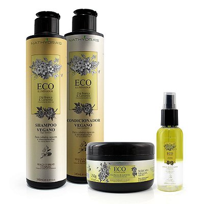 Nathydras Eco Iluminador Kit Vegano Completo