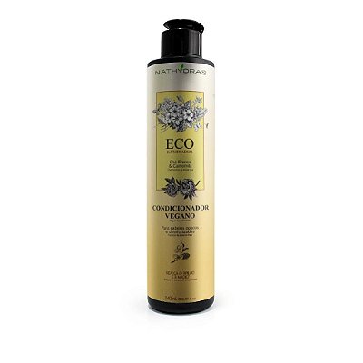 Nathydras Condicionador Vegano Eco Iluminador Chá Branco e Camomila