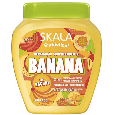 Skala Banana Máscara Reparação Surpreendente Potão 2em1