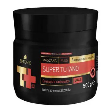 BMCare Máscara Plus Super Tutano Crespos e Cacheados Barrominas