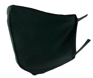 Máscara Lavável Facial Reutilizável Preta Adulto