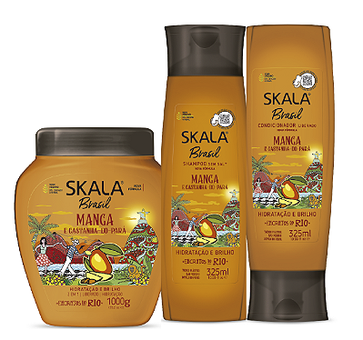 Kit Skala Brasil Manga E Castanha Do Pará