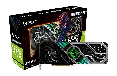 Placa de Vídeo RTX 3090 24GB Nvidia Geforce RTX 30 RTX 3000  - sem LHR * Promoção