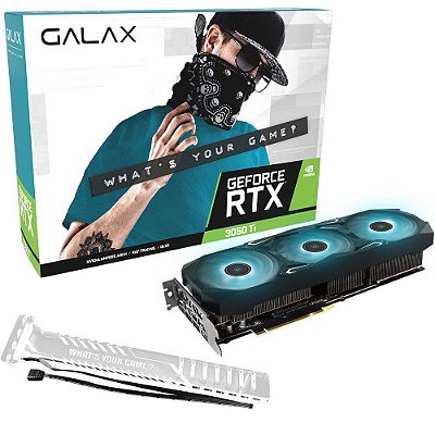 Placa de Vídeo RTX 3060 TI PLUS 8GB SG GDDR6X 256BITS Galax 36ISM6MD4BPL*