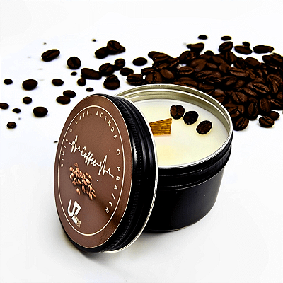 Vela Aromática de Café