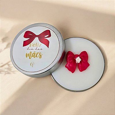 Vela Aromática na Latinha Personalizada - Frase