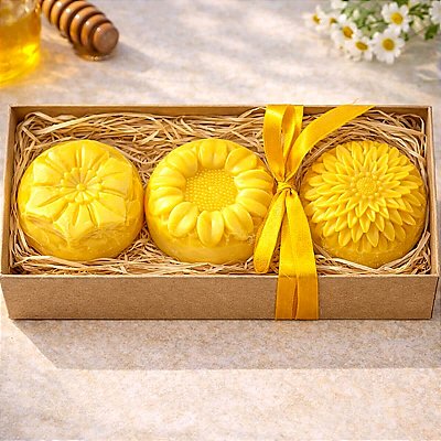 Sabonete Artesanal Camomila com Mel - Florecer