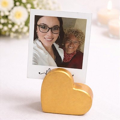 Porta Foto Recado - Coração