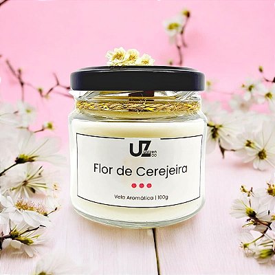 Vela Aromática Flor de Cerejeira - Clássica