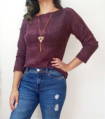 blusa de frio com pompom