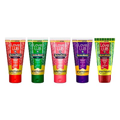 Love Lub Bubbalove Lubrificante Corporal Beijável 60g -
