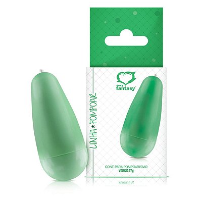 Cone para Pompoarismo 57g - Cor:Verde