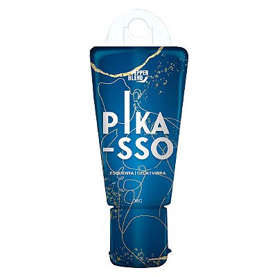 Pikasso Gel Comestível Esquenta, Gela e Vibra 18g