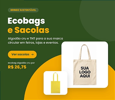 Mini - Ecobags e Sacolas