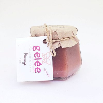 Gelée de morango e tâmaras 100% fruta