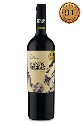 Vinho Manos Negras Malbec 2019