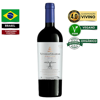 Vinho Miolo Vinhas Velhas Tannat 2020