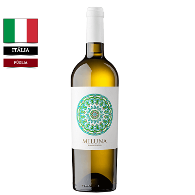 Vinho Miluna Puglia Branco 2018