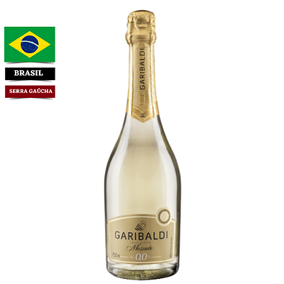 Espumante Garibaldi SEM ÁLCOOL Moscato 0,0% 750 ml
