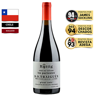 Vinho Baettig Vino de Viñedo "Los Parientes" Pinot Noir 2022