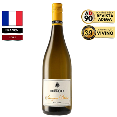 Vinho Bougrier Pure Valle Sauvignon Blanc 2020