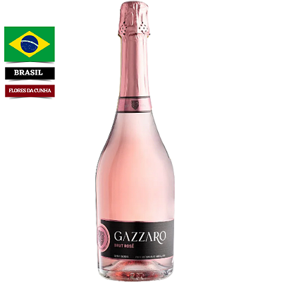 Espumante Gazzaro Brut Rosé Charmat 750 ml