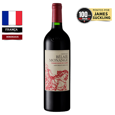 Vinho Bélair Monange Gran Cru Classé Saint-Émilion 2015