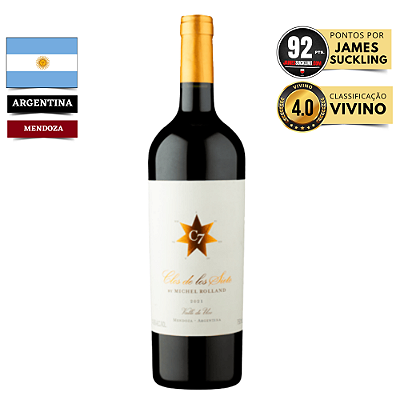 Vinho Clos de los Siete by Michel Rolland