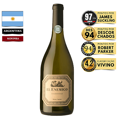 Vinho El Enemigo Chardonnay 2021