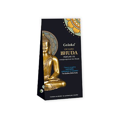 Perfume Indiano Budha - Goloka - 10ml - Para pele e Difusor.
