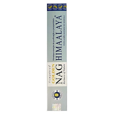 Incenso Massala Golden Nag Himalaya - Energia de purificação e Prosperidade.