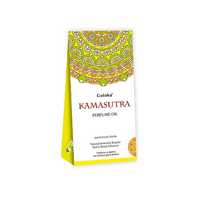 Perfume Indiano KamaSutra  - Goloka - 10ml - Aumento de libido